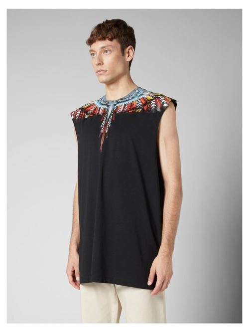 Tank top Grizzly Wings in jersey di cotone MARCELO BURLON COUNTY OF MILAN | CMACO24S23JER001/1025